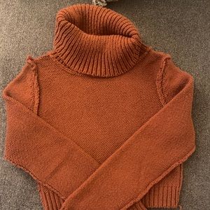 Free people crop sweater